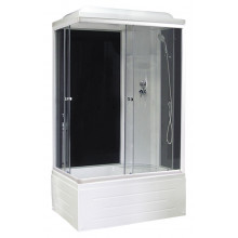 Душевая кабина Royal Bath RB8100BP6-BT-R 100x80x217 правая (черное/прозрачное)