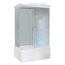 Душевая кабина Royal Bath RB8100BP6-WC-R 100x80x217 правая (белое/матовое)