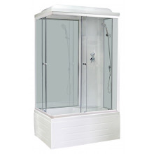 Душевая кабина Royal Bath RB8100BP6-WT-R 100x80x217 правая (белое/прозрачное)