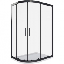 Душевые уголки Good Door Cofe R-120-C-B КФ00004 120х80 черный/прозрачное