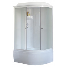 Душевая кабина Royal Bath RB8120BK6-WC-L 120x80x217 левая (белое/матовое)