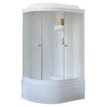 Душевая кабина Royal Bath RB8120BK6-WC-R 120x80x217 правая (белое/матовое)