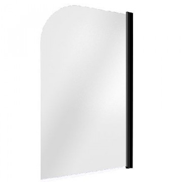 Шторка на ванну Good Door Screen H-80-C-В ПД00118 черный/прозрачное