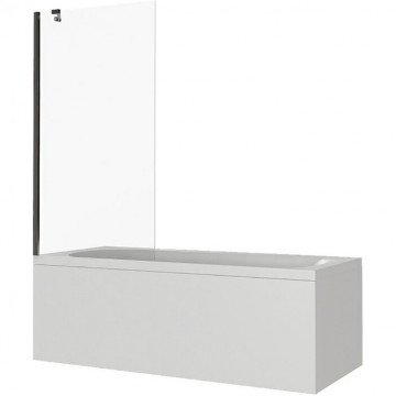 Шторка на ванну Good Door Screen BS-80-C-В ПД00122 черный/прозрачное