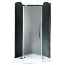 Душевой угол Royal Bath RB90TR-C-CH 90х90х185 (рифленое)