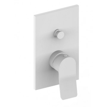 Смеситель для душа Paffoni Tilt TI015BO/M белый матовый