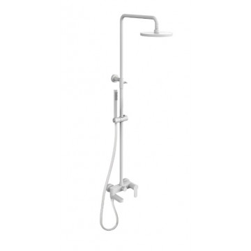 Душевая система Paffoni Blu ZCOL632BO белый матовый