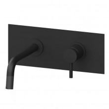 Смеситель для раковины Paffoni Light LIG105NO черный матовый