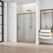 Душевая дверь Creto Ideale 127-WTW-130-200-MAT-6BR 130 бронза/матовое