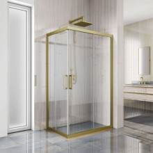 Душевой уголок Creto Tender 129-DEO-140-90-200-CLN-6BR 140х90 бронза/прозрачное