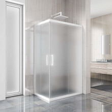 Душевой уголок Creto Tender 129-DEO-120-100-200-MAT-6WHT 120х100 белый/матовое