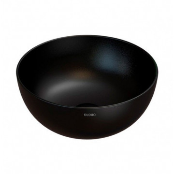Раковина накладная Globo T-Edge B6T37.AR черный матовый