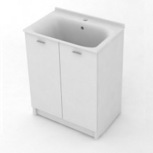 Комплект для постирочной Kerasan Aquadom 9164k3*1 белый матовый