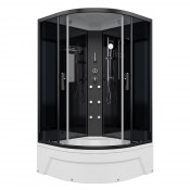 Душевая кабина Erlit ER5720TB4 120х120 тонированное/черный матовый