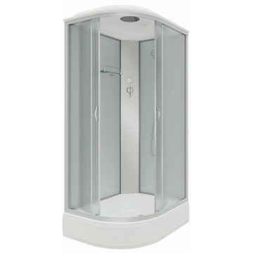 Душевая кабина Niagara Eco 100x80 NG-33084-14L хром/матовое