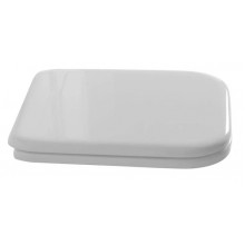 Крышка-сиденье Kerasan Waldorf 418601 с микролифтом белый/бронза