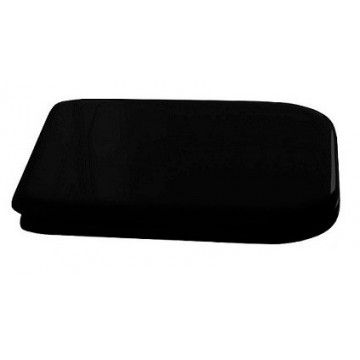 Крышка-сиденье Kerasan Waldorf 418804 с микролифтом черный/хром