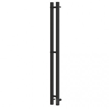 Полотенцесушитель электрический Point PN13812B (1200х80 мм, черный, диммер справа)