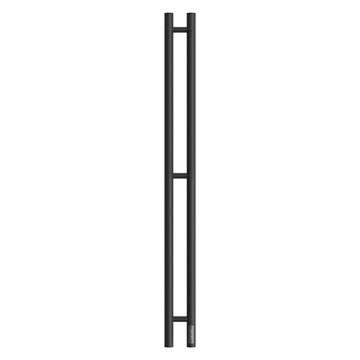 Полотенцесушитель электрический Point PN12812B (1200х80 мм, черный, диммер справа)