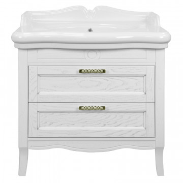 Тумба с раковиной Azario Carolina CS00069427 90 патина