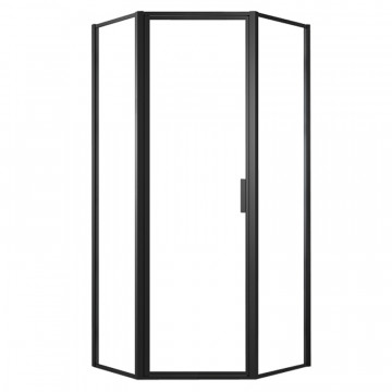 Душевой уголок Azario Richmond AZNAG3231900Black 90х90 черный/прозрачное