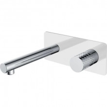 Смеситель для раковины Boheme Stick 125-WCR White Diamond Chrome