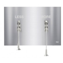 Клавиша смыва OLI Less is More 883524 хром глянцевый