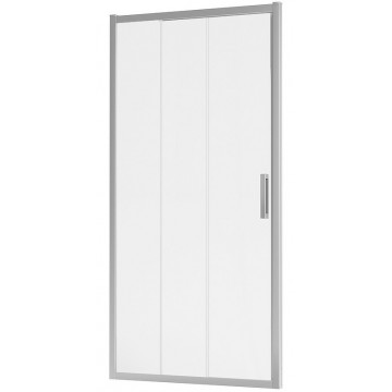 Душевая дверь New Trendy Alta Chrome 90 D-0253A хром/прозрачное