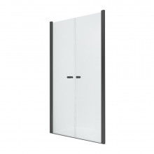 Душевая дверь New Trendy New Soleo Black D-0250A 170 черный/прозрачное