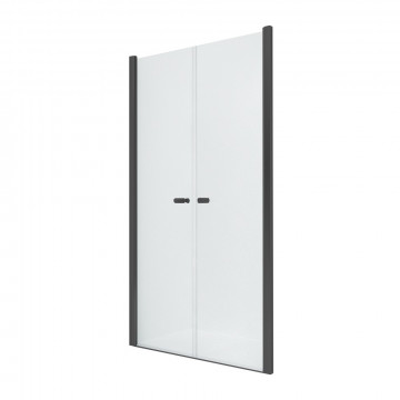 Душевая дверь New Trendy New Soleo Black D-0250A 170 черный/прозрачное