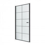 Душевая дверь New Trendy New Soleo Black D-0275A 70 черный/прозрачное