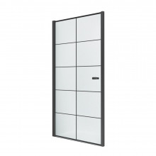 Душевая дверь New Trendy New Soleo Black D-0275A 70 черный/прозрачное