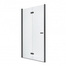 Душевая дверь New Trendy New Soleo Black D-0219A L 70 черный/прозрачное