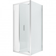 Душевой уголок New Trendy Alta D-0087A/D-0078B 80x80 хром/прозрачное