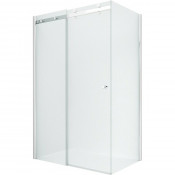 Душевой уголок New Trendy Diora 100x80 EXK-1303/EXK-1305 хром/прозрачное