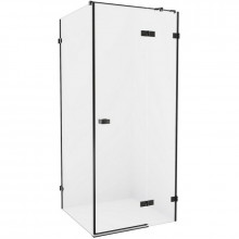 Душевой уголок New Trendy Avexa Black EXK-1838 R 110x120 черный/прозрачное