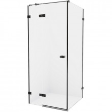 Душевой уголок New Trendy Avexa Black EXK-1562 L 80x80 черный/прозрачное