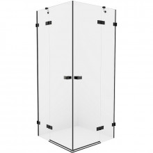 Душевой уголок New Trendy Avexa Black EXK-1608 80x80 черный/прозрачное