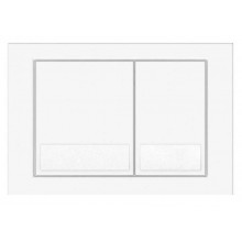 Смывная клавиша Veconi Square VFS-WH VFS001WH