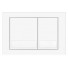 Смывная клавиша Veconi Square VFS-WH VFS001WH