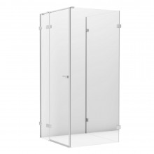 Душевой уголок New Trendy Eventa L EXK-0200 80х90 хром/прозрачное