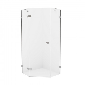 Душевой уголок New Trendy Eventa L EXK-0289 90х90 хром/прозрачное