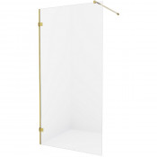 Душевая перегородка New Trendy Avexa Brushed Gold EXK-1816 70 брашированное золото/прозрачное