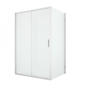Душевой уголок New Trendy New Corrina 120x80x195 D-0090A/D-0078B хром/прозрачное