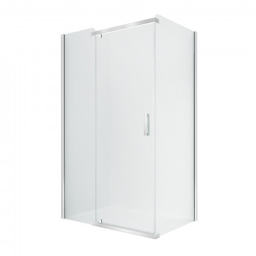 Душевой уголок New Trendy New Komfort 100x80x195 K-0442 хром/прозрачное