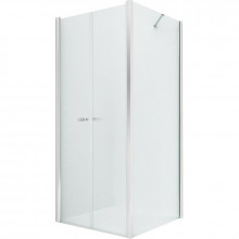 Душевой уголок New Trendy New Soleo D-0146A/D-0093B 100x100 хром/прозрачное