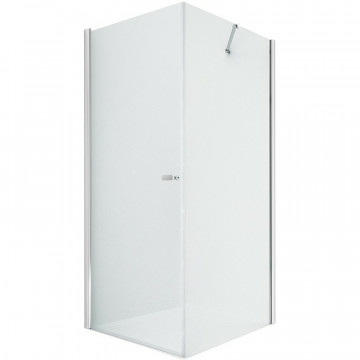 Душевой уголок New Trendy New Soleo D-0142A/D-0150B 100x110 хром/прозрачное