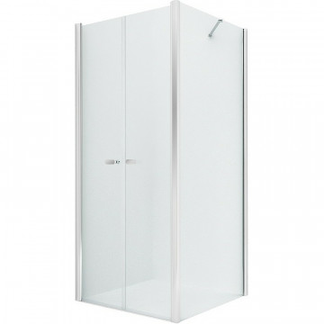 Душевой уголок New Trendy New Soleo D-0146A/D-0091B 100x80 хром/прозрачное