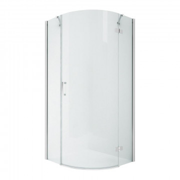 Душевой уголок New Trendy New Merana R 100x100x195 K-0329 хром/прозрачное