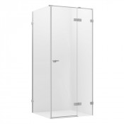 Душевой уголок New Trendy Eventa  R 80x100 EXK-0129/EXK-0141 хром/прозрачное 